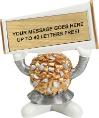 Cheer Sportkins Resin Trophy [RSPKIN-CH]