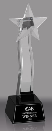 Crystal Ascending Star - 10.25 inch [CHJ550-10-X]