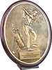 Golfer Oval Resin Trophy [RBOV6-GLM]