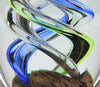 Egg-Shaped Art Glass Award- 6.5 inch [AGM46]