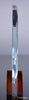 Crystal Octagon Award on Red Double Arc Base - 7.75 inch [CM5OCT-7]